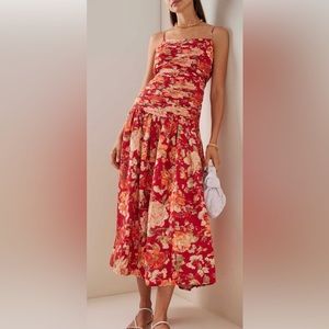 POSSE NWT BEAUTIFUL LINEN DRESS SIZE SMALL